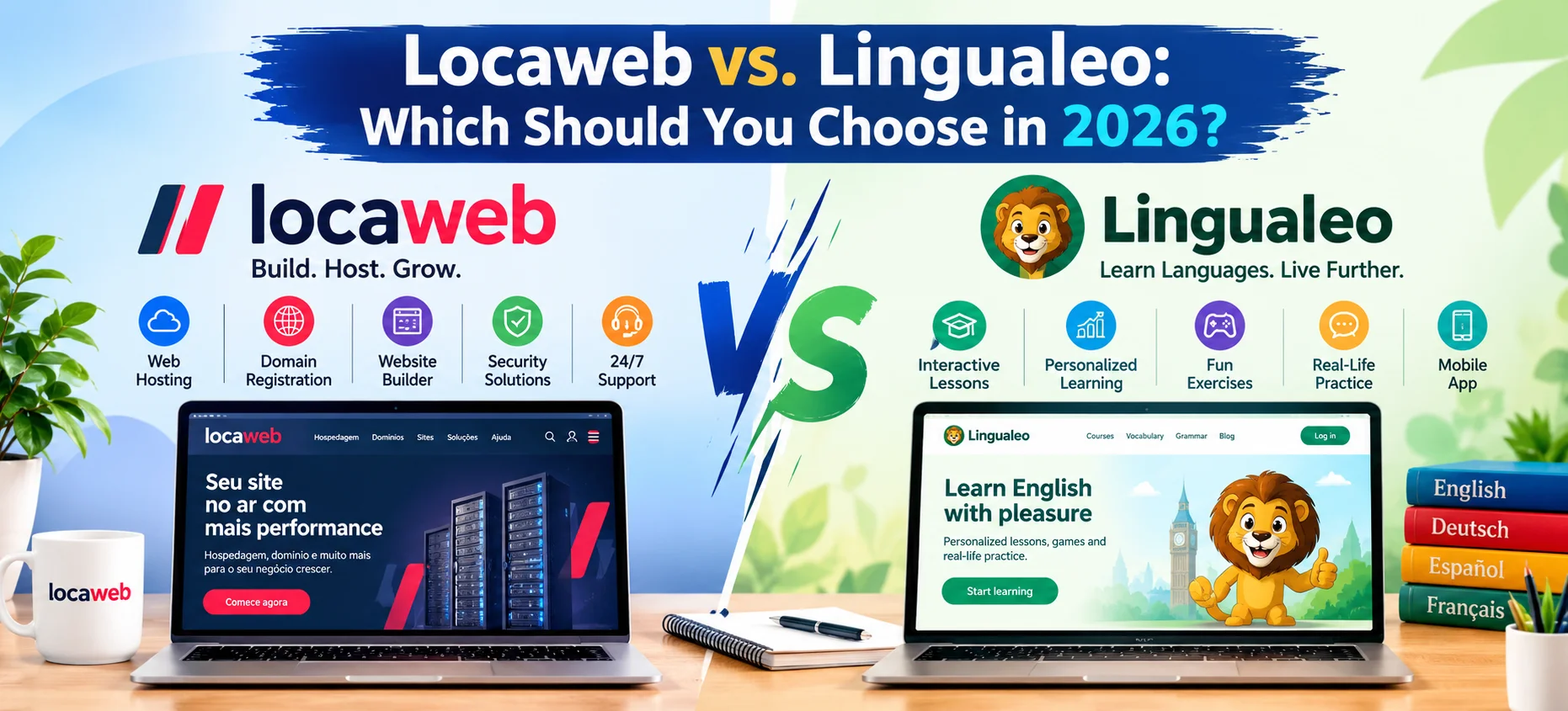 Locaweb vs. Lingualeo: Which Should You Choose in 2026?