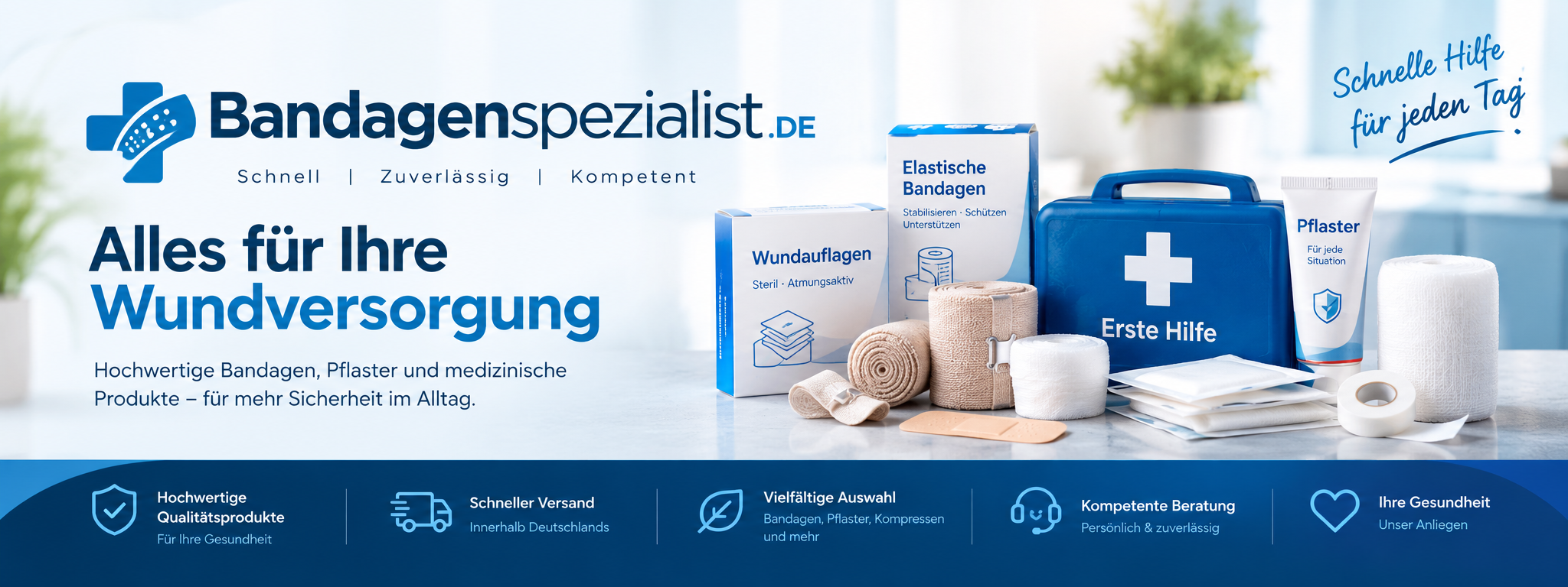 Bandagenspezialist Discount Codes Banner